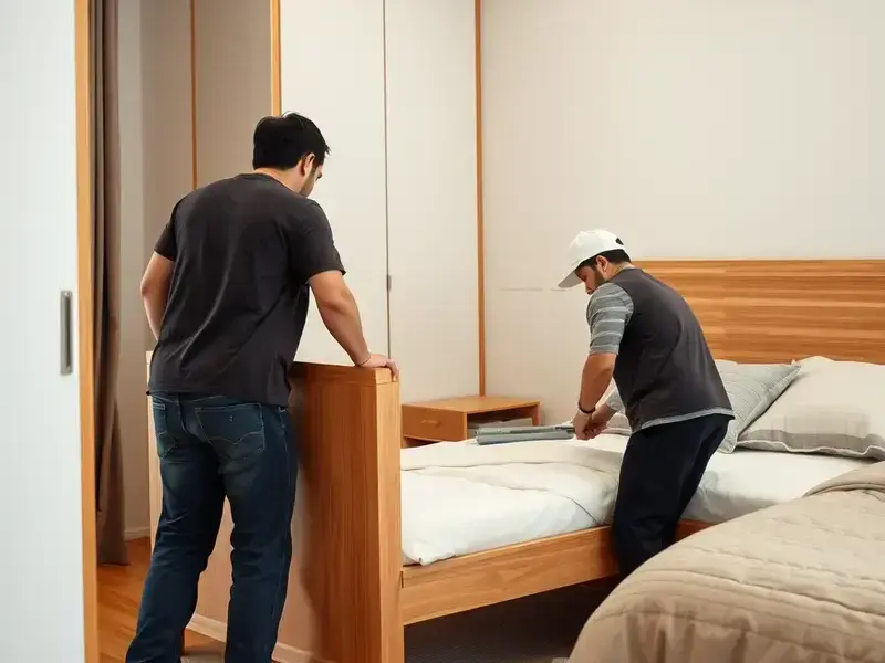 設置作業